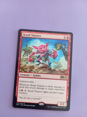 Brash Taunter Magic The Gathering κάρτα σαν καινούργιο