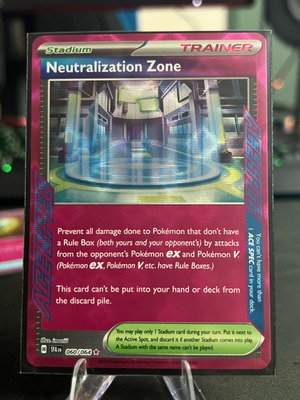 Neutralization Zone Pokemon card like new SFA 060/064