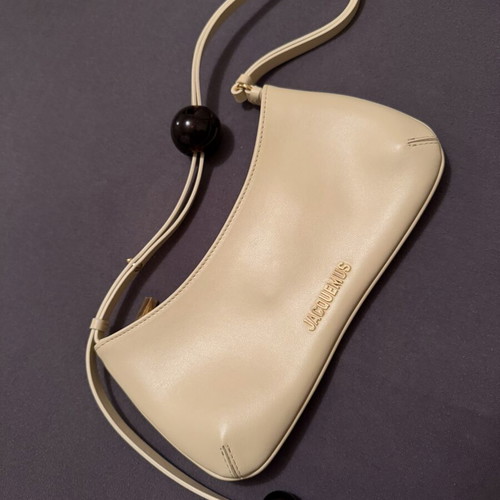 Jacquemus Le Bisou Perle bag, beige