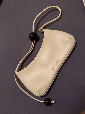 Jacquemus Le Bisou Perle bag, beige