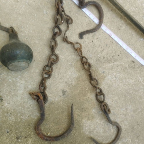 Large antique kantari used