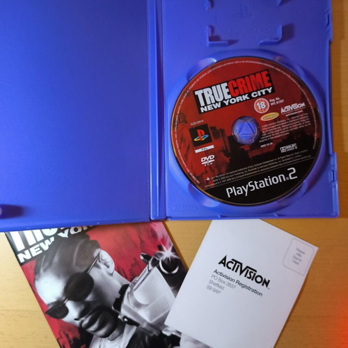 True Crime New York City PS2 Black Label like new, complete CIB