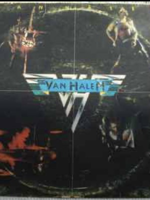 Van Halen LP used, original 1978 with insert