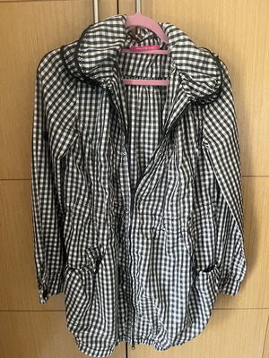 Fornarina waterproof jacket with hood, like new, size S