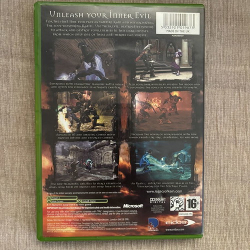 Legacy of Kain Defiance Xbox Original game, English full