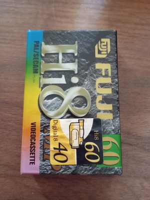 Fuji Hi8 60 Video Cassette, sealed, PAL/SECAM