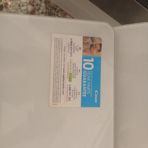 Candy Angled Glass Cooker Hood 60 cm used