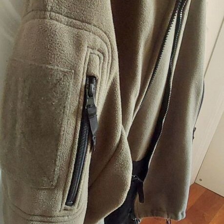 Army fleece jacket khaki size M like new