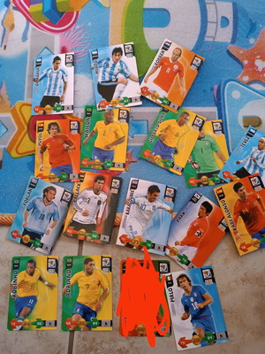 Σετ Panini Mundial 2010 μεταχειρισμένο, πακέτο