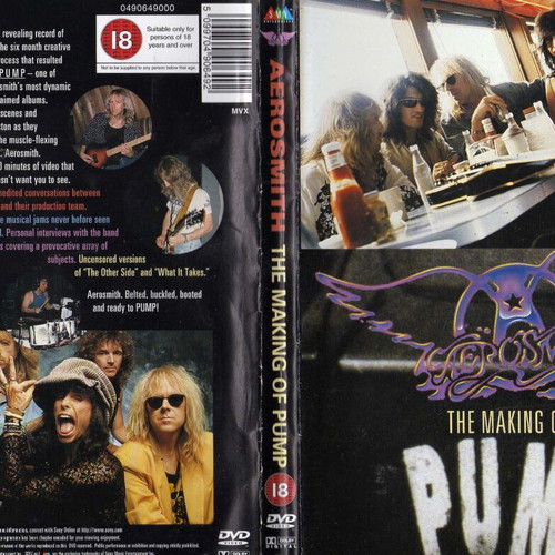 Aerosmith The Making Of Pump DVD used