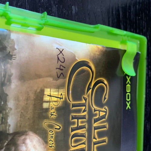 Call of Cthulhu Dark Corners of the Earth Xbox game used