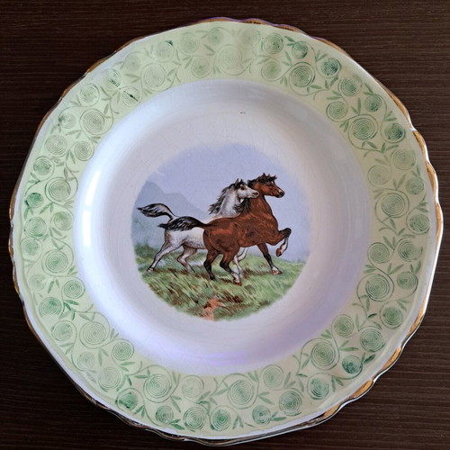 Decorative plate used Minoan