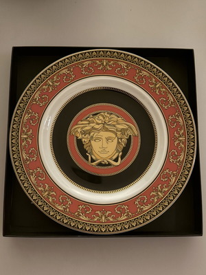 Versace Medusa Rosenthal collectible wall plate, new