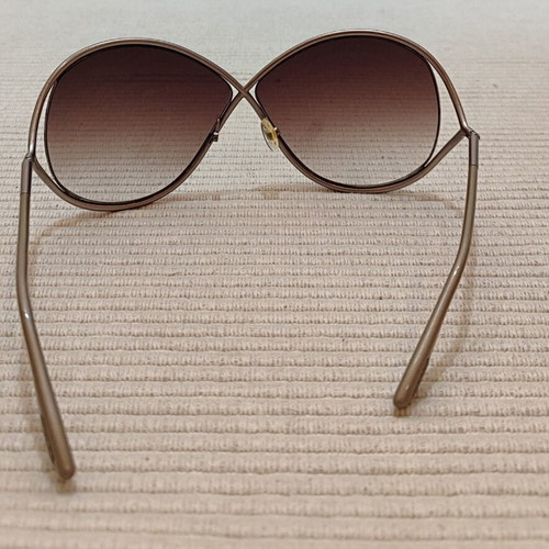 Tom Ford Miranda FT0130 oversized butterfly sunglasses, brown