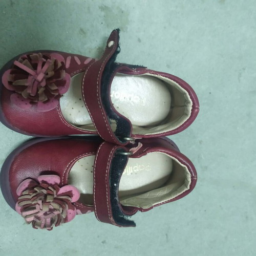 Papillon baby shoes ballerinas like new, soft leather, size 19