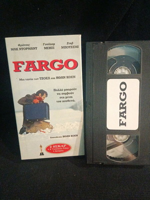 Fargo VHS tape used with subtitles in very good condition