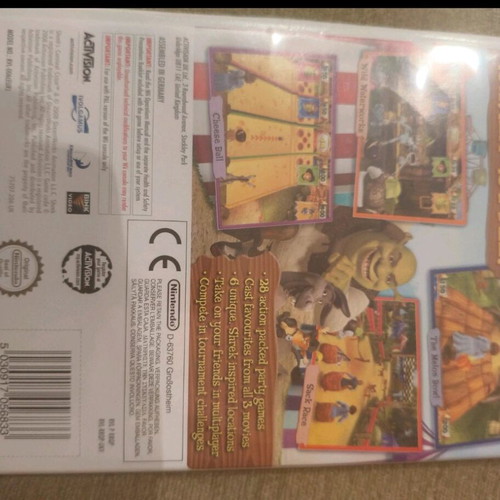 Shrek’s Carnival Craze Party Games Nintendo Wii like new