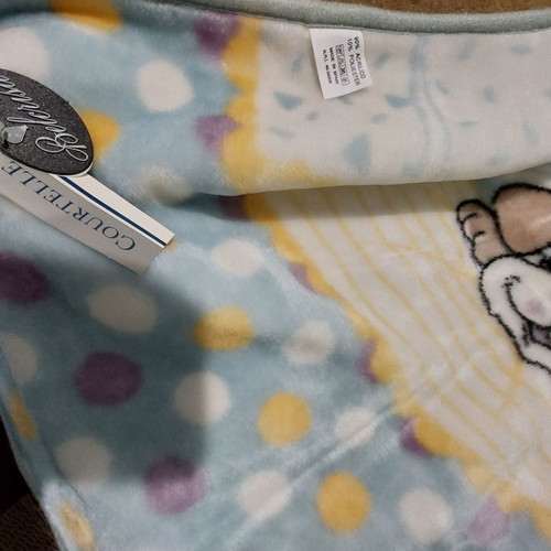 Belcrisa baby blanket new 110x140cm with animal designs