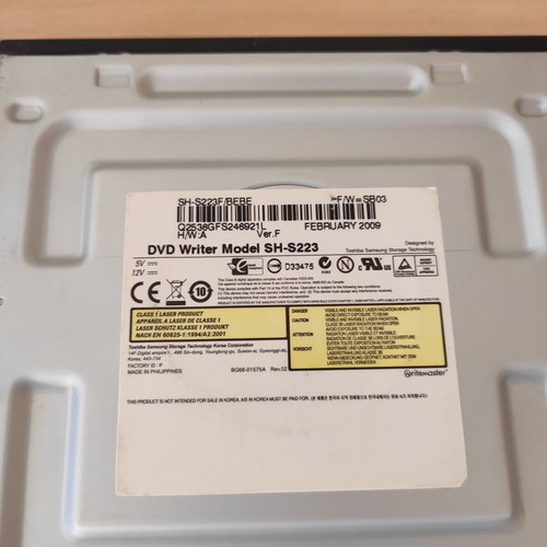 Dvd recorder writer SATA μεταχειρισμένο