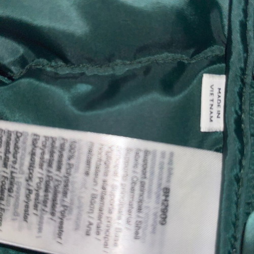 Lacoste jacket windbreaker new, green, size M