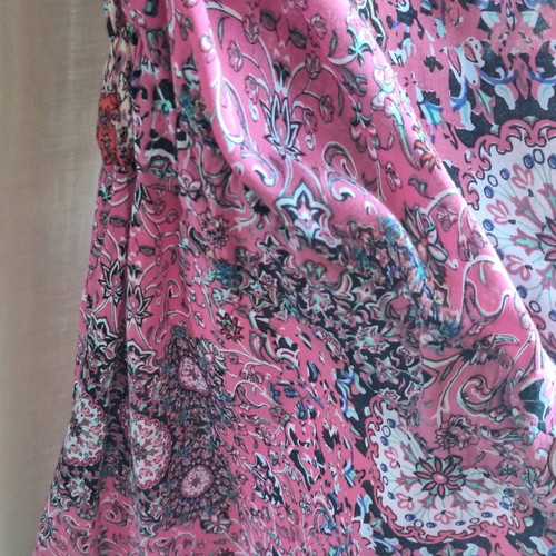 Twenty 29 Strapless Maxi Dress Mandala Summer Rayon S like new