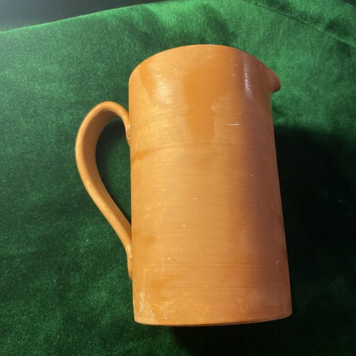 Terracotta Wine Jug from Tuscany like new, half liter