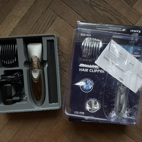 Kemei hair clipper, defective, for parts or repair