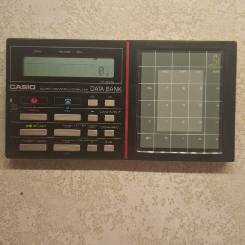 Casio PF-8000 used, functional calculator