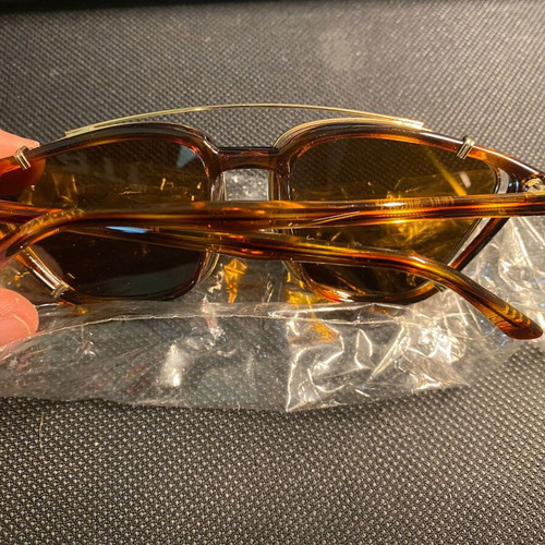 Saint Louis sunglasses new, Italian, brown and gold