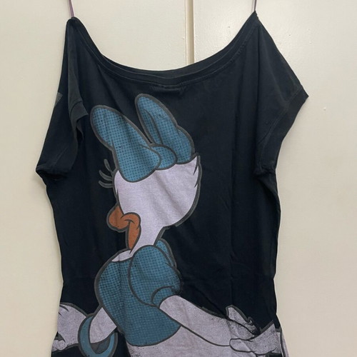 Disney Daisy Duck blouse used, size L