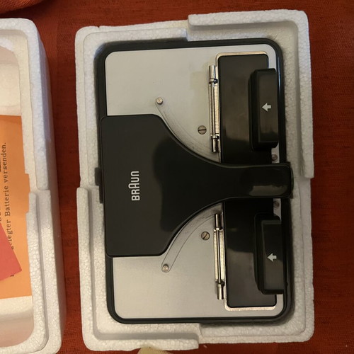 Braun FK 1 Motorised Film Splicer for Super 8, new