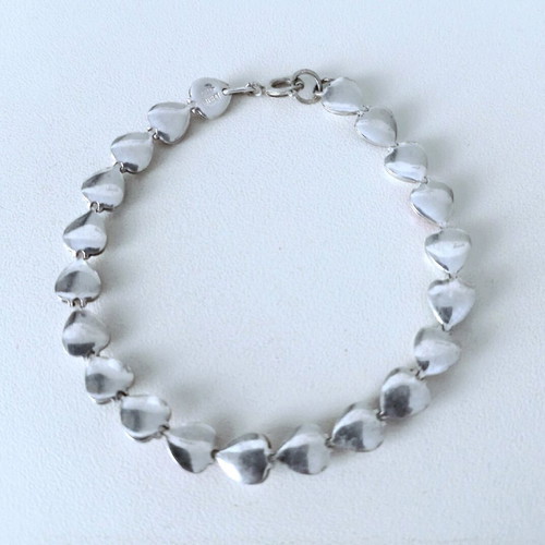 Silver 9.25 bracelet like new, multicolor, 19 cm