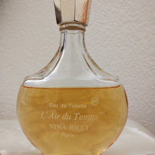 L' Air du Temps Nina Ricci Eau de Toilette 100ml used, vintage floral scent