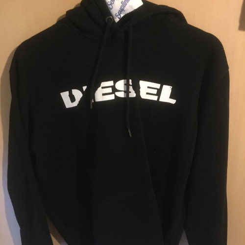 Diesel black sweatshirt new, size L