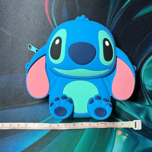 Stitch silicone bag like new with strap and zipper