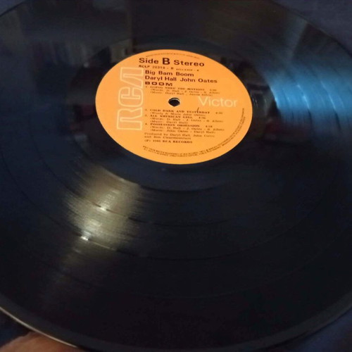 Daryl Hall & John Oates Big Bam Boom vinyl, pop
