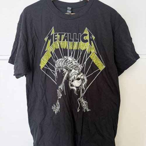 Metallica Official Merchandise T-shirt Large new, black