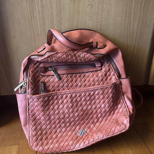Backbag Verde like new, burnt orange color