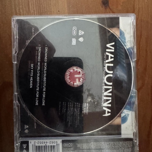 Madonna Drowned World Substitute for Love single like new
