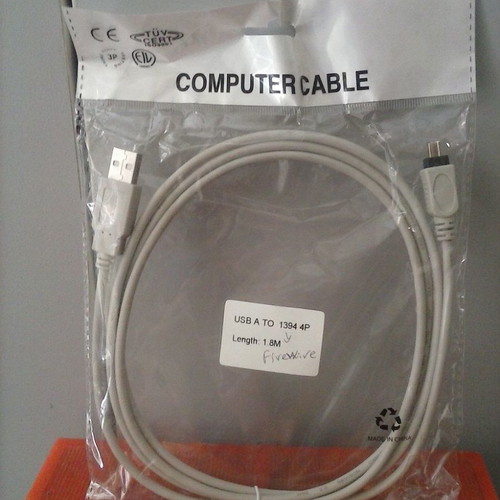 Καλώδιο (cable) USB A male to Firewire 4pin male (1394) 1,8m