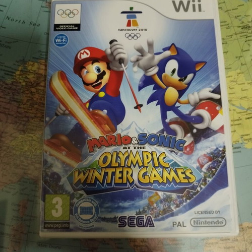 Mario and Sonic at the Olympic Winter Games Vancouver 2010 Wii game
