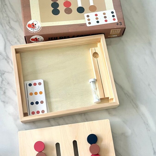 4 Colors Game Wooden Educational Logic Toy by Egmont Toys new