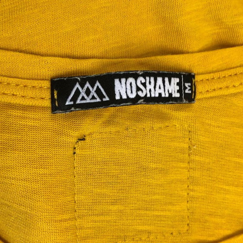 Noshame yellow blouse, size M, 100% cotton