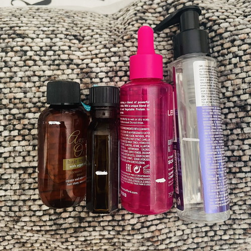 Hair Care and Styling Products used, pack of 4