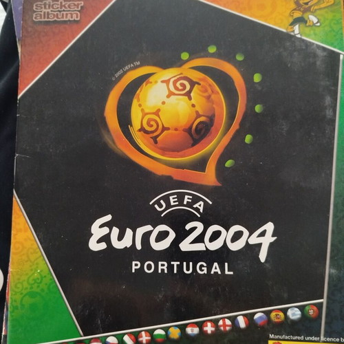 Euro 2004 Sticker Album used