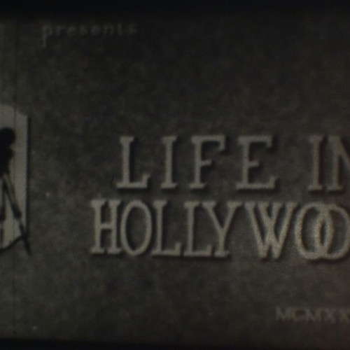 Life in Hollywood Super 8mm silent film used