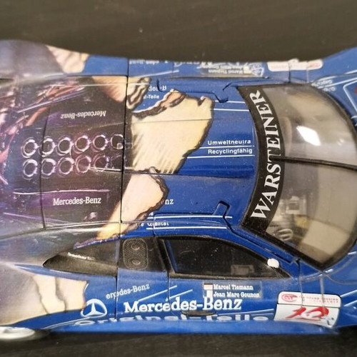 Mercedes CLK GTR 1:18 used metal Maisto miniature