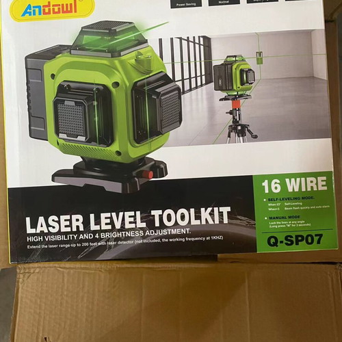 Andowl Q-SP07 Rotary Laser Level New 16 Lines