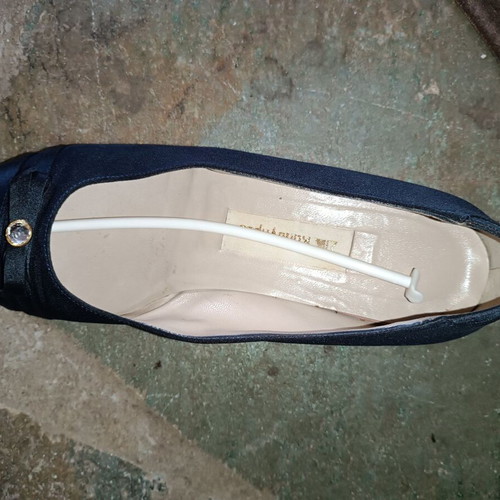 Kalogiropou ballerina shoes like new, black and blue, size 38-38.5