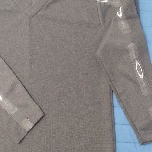 Men's long sleeve shirt new, dark gray, size S